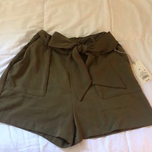 Dark green shorts